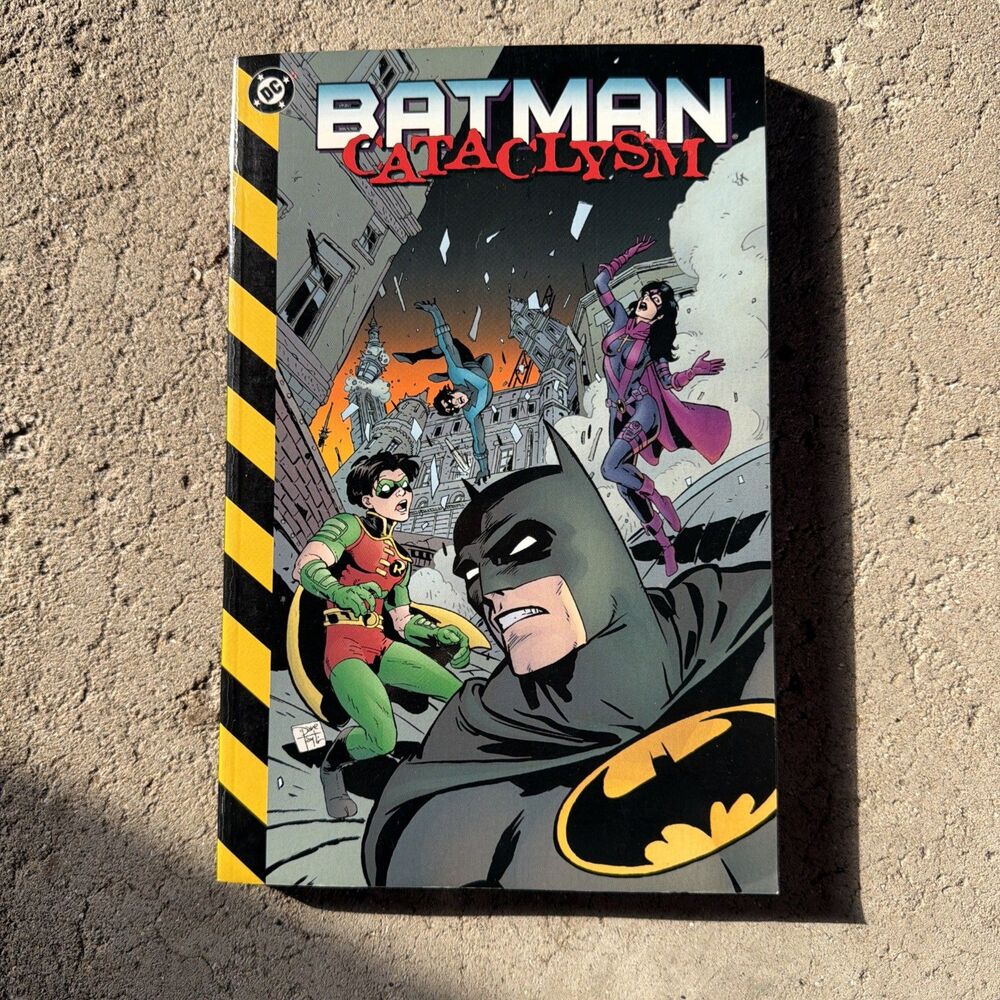 Batman: “Cataclysm” DC Comics graphic novel 1999 New Sealed